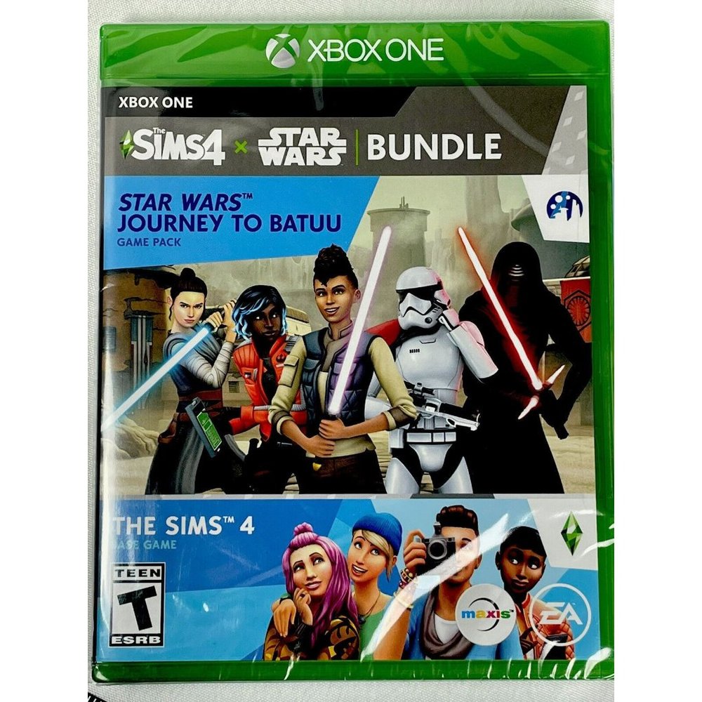 NEW The Sims 4 And Star Wars Journey to Batuu Bundle - Xbox One Game